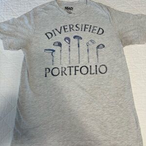 Life Is Good Diversified Portfolio Golf Graphic T-Shirt, Men’s Large